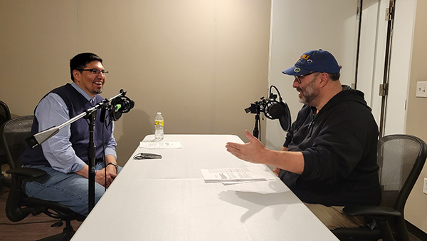 jason and robert talking about substance abuse treatment training