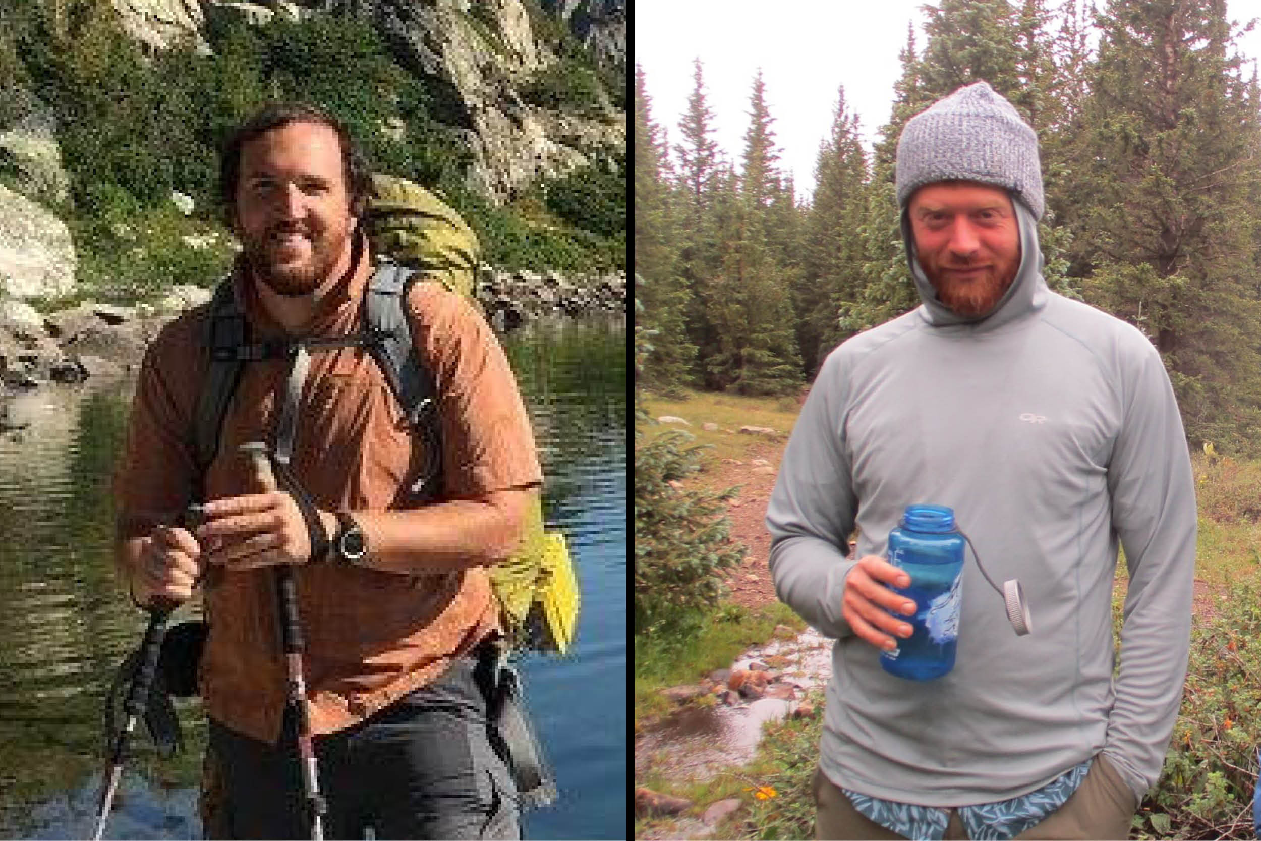 A photo collage of Dr. Adam Hanley and Dr. Anthony Deringer 